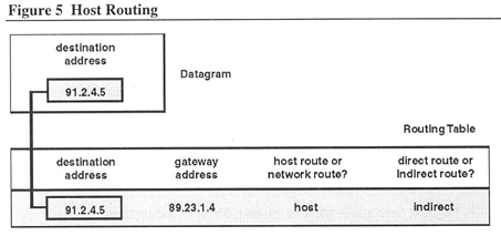 Figure 5: Host Routing